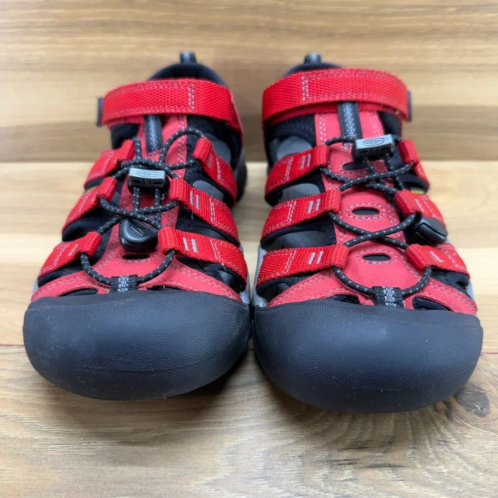Keen Youth Red H2 Sandals Big Kids 6 Waterproof Outdoor Sport Trail Hiking EU 38